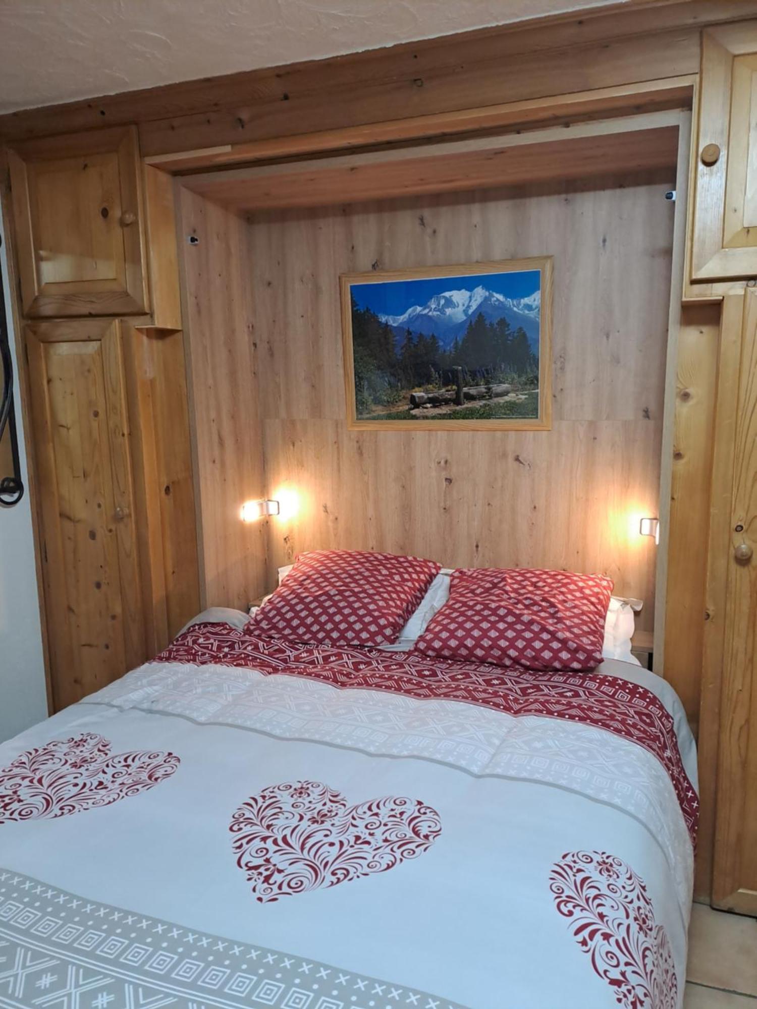 A4 km de Megève très joli studio avec jacuzzi ,vue sur les montagnes au calme Praz-sur-Arly Esterno foto