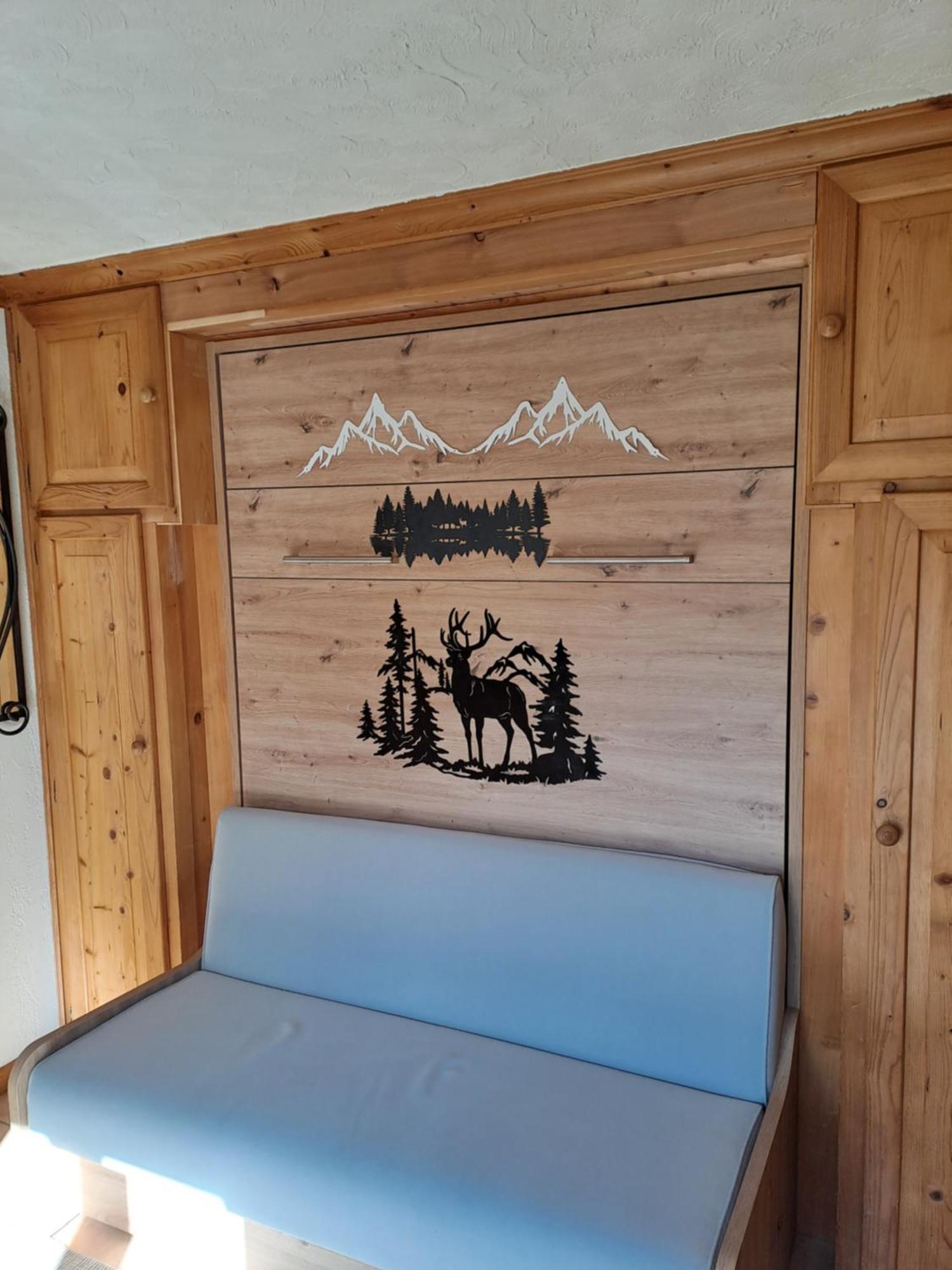 A4 km de Megève très joli studio avec jacuzzi ,vue sur les montagnes au calme Praz-sur-Arly Esterno foto